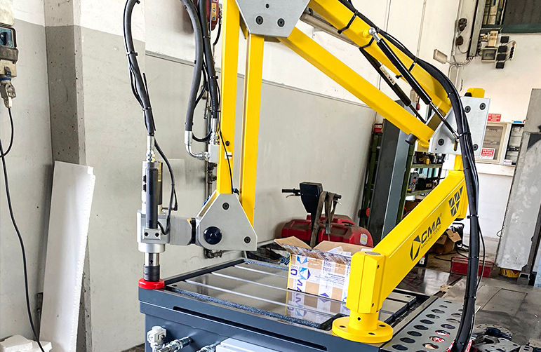 La maschiatrice idraulica | Carpenteria Somale