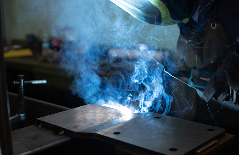 Assemblaggio e Saldatura di Particolari in Carpenteria