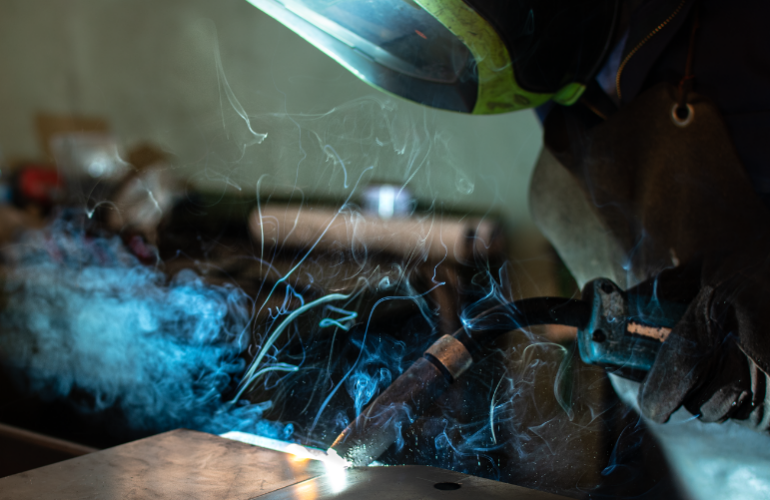 Assemblaggio e saldatura di particolari